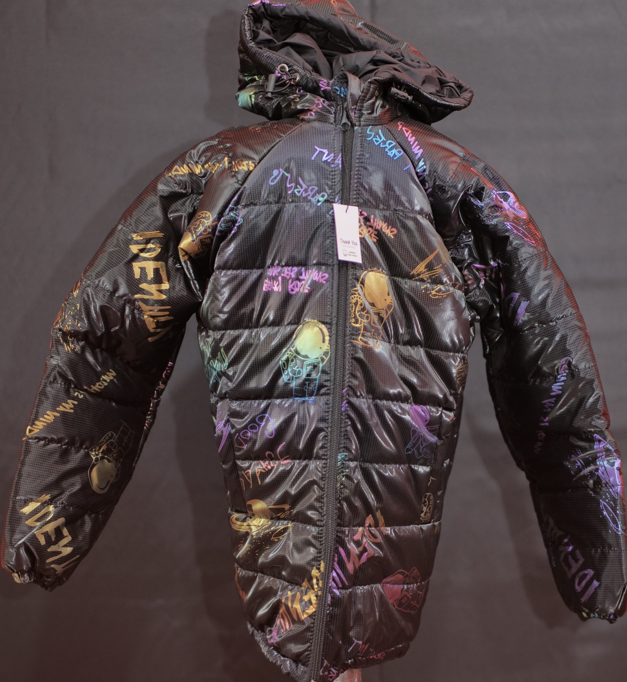 Jaket anak motif astronot